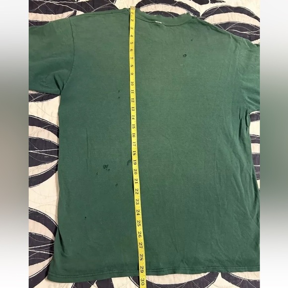 THE VERVE VTG 90s RARE❗️Band Tee T Shirt Green Vintage - Picture 11 of 11